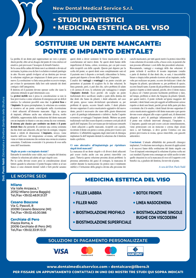 Il Corriere del Sud Ovest Milanese e New Dental Medical Service