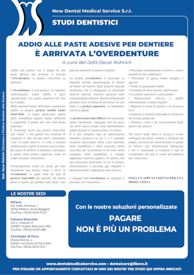 Il 18 e New Dental Medical Service