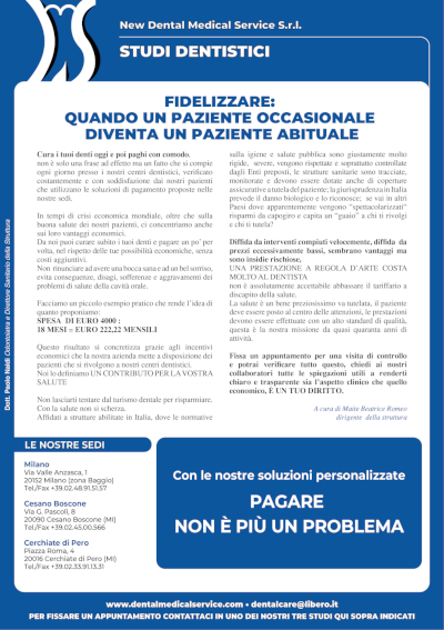 Il Diciotto e New Dental Medical Service