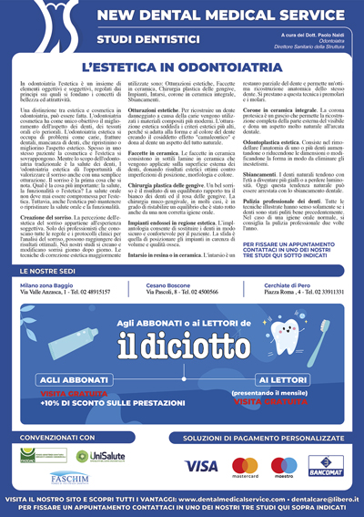 Il Corriere del Sud Ovest Milanese e New Dental Medical Service