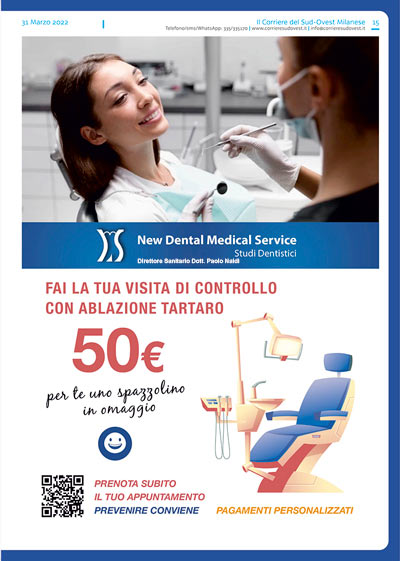 Il Corriere del Sud Ovest Milanese e New Dental Medical Service