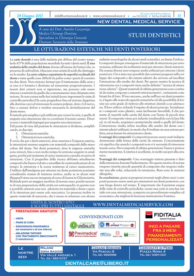 Il Corriere del Sud Ovest Milanese e New Dental Medical Service