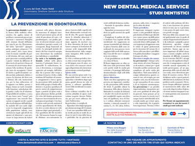 Il Corriere del Sud Ovest Milanese e New Dental Medical Service