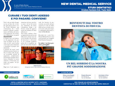 Il Corriere del Sud Ovest Milanese e New Dental Medical Service