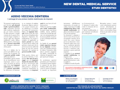 Il Corriere del Sud Ovest Milanese e New Dental Medical Service